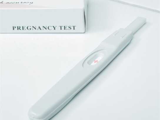 Pregnancy test, Business card, Triplets