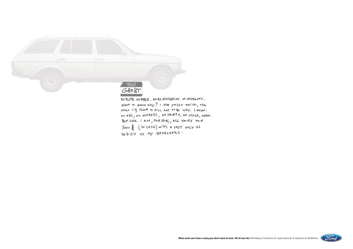 Ford: Ghost, Stunt me, Rocket science, Big mama, Burn • Ads of the World™ |  Part of The Clio Network