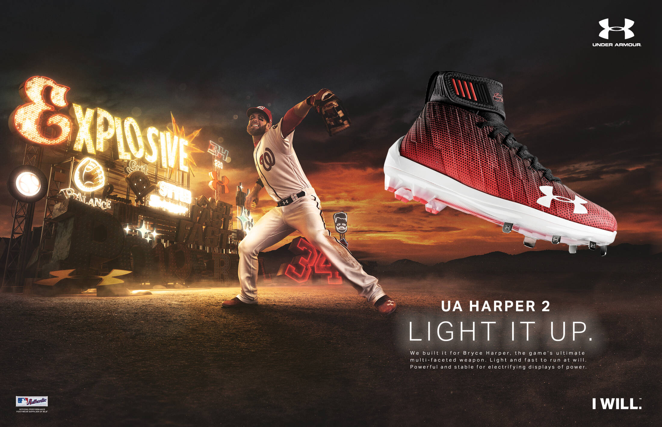 Bryce Harper Under Armour Photos and Premium High Res Pictures