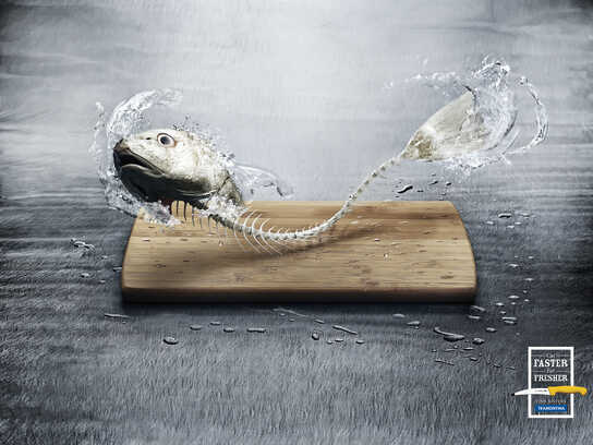 Cut faster, eat fresher