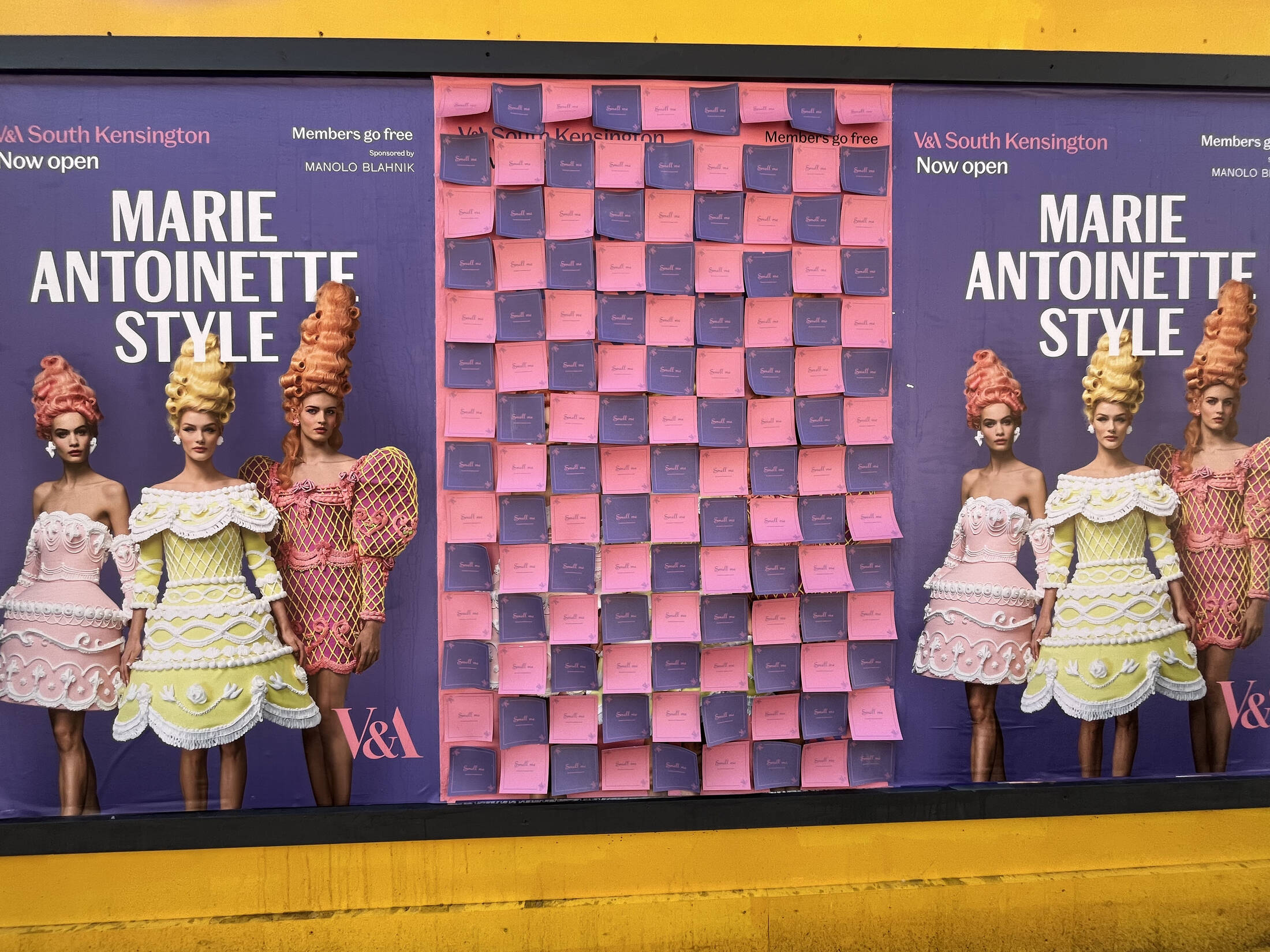 V&A ‘Marie Antoinette Style’ scented tearaway special build at Vinegar Yard