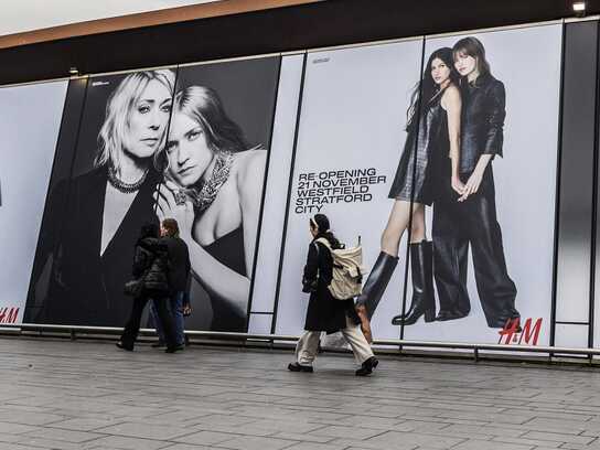 Festive OOH Takeover at Westfield Stratford