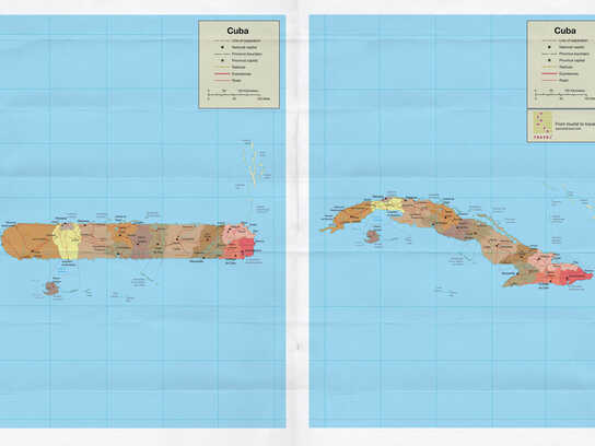 Cuba Map, Australia Map