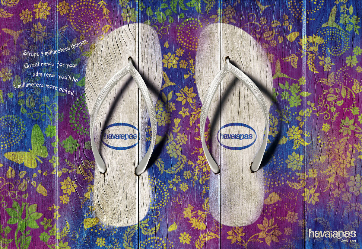 Havaianas 2025 magazine ads