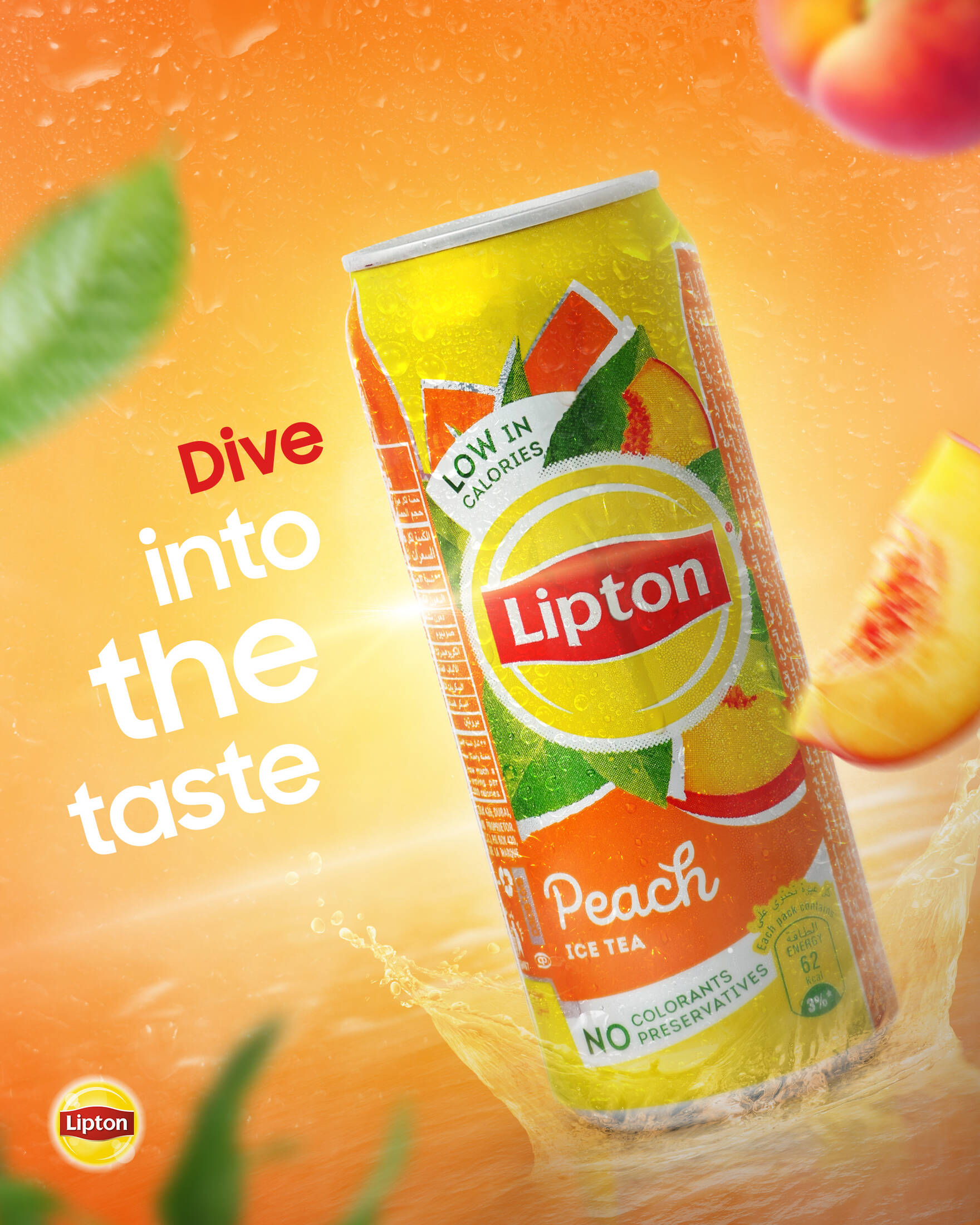 Lipton Dive into the taste • Ads of the World™ Part of The Clio Network