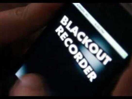 Blackout Recorder