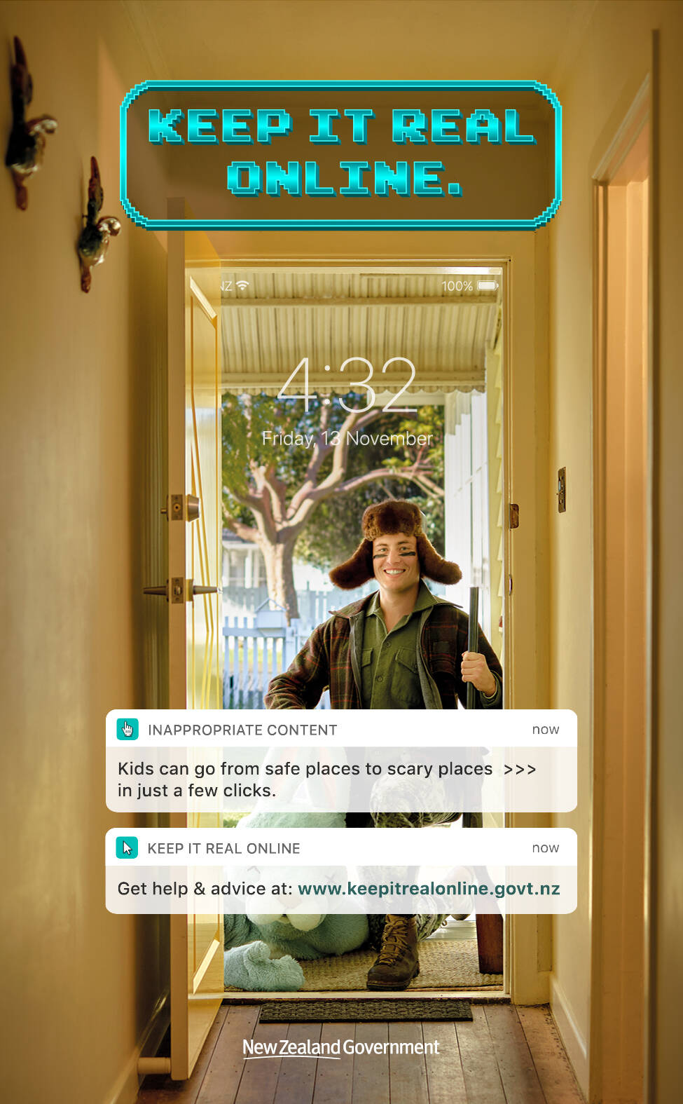 New zealand government keep it real online ads of the world part