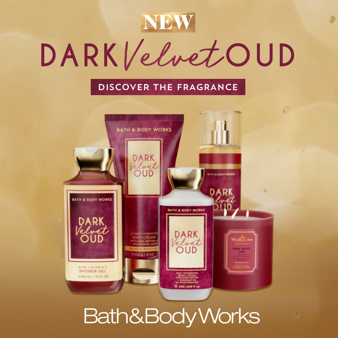 Bath and Body Works Dark Velvet Oud Ads of the World Part of