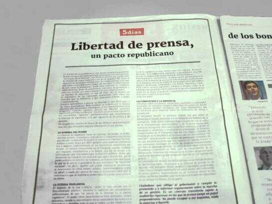 Censored Newspaper