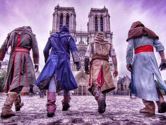 Assassin's Creed Unity Meets Parkour in Real Life