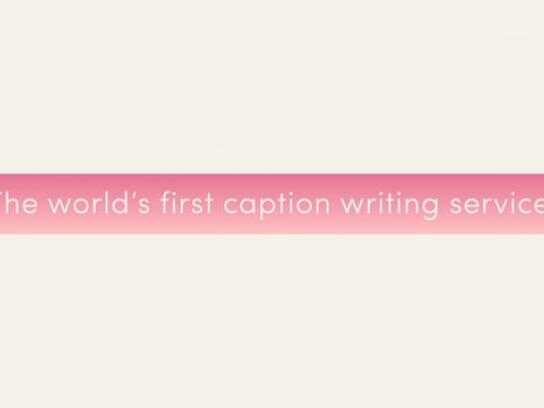 #CaptionedByCava