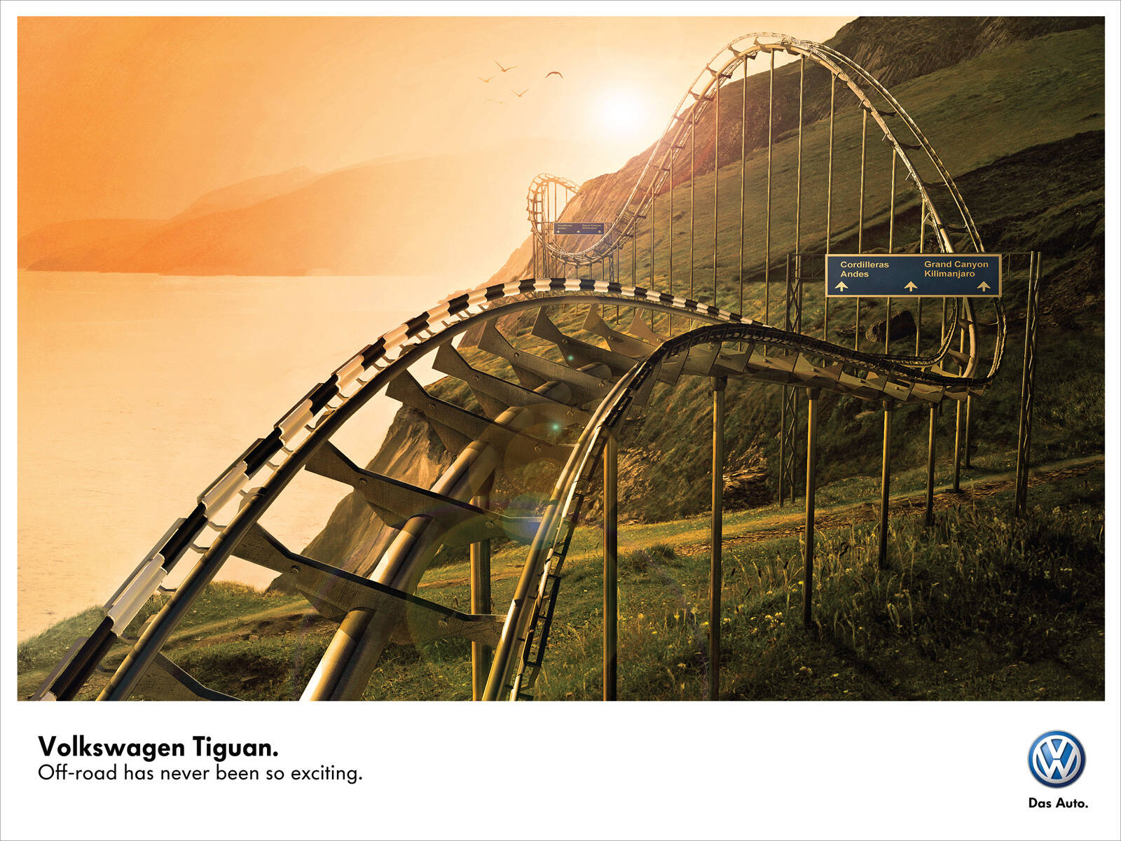 Volkswagen Roller Coaster Ads of the World Part of The Clio