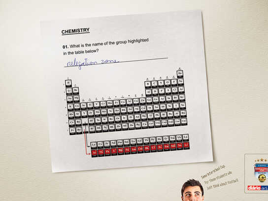 Chemistry, Geography, Geometry