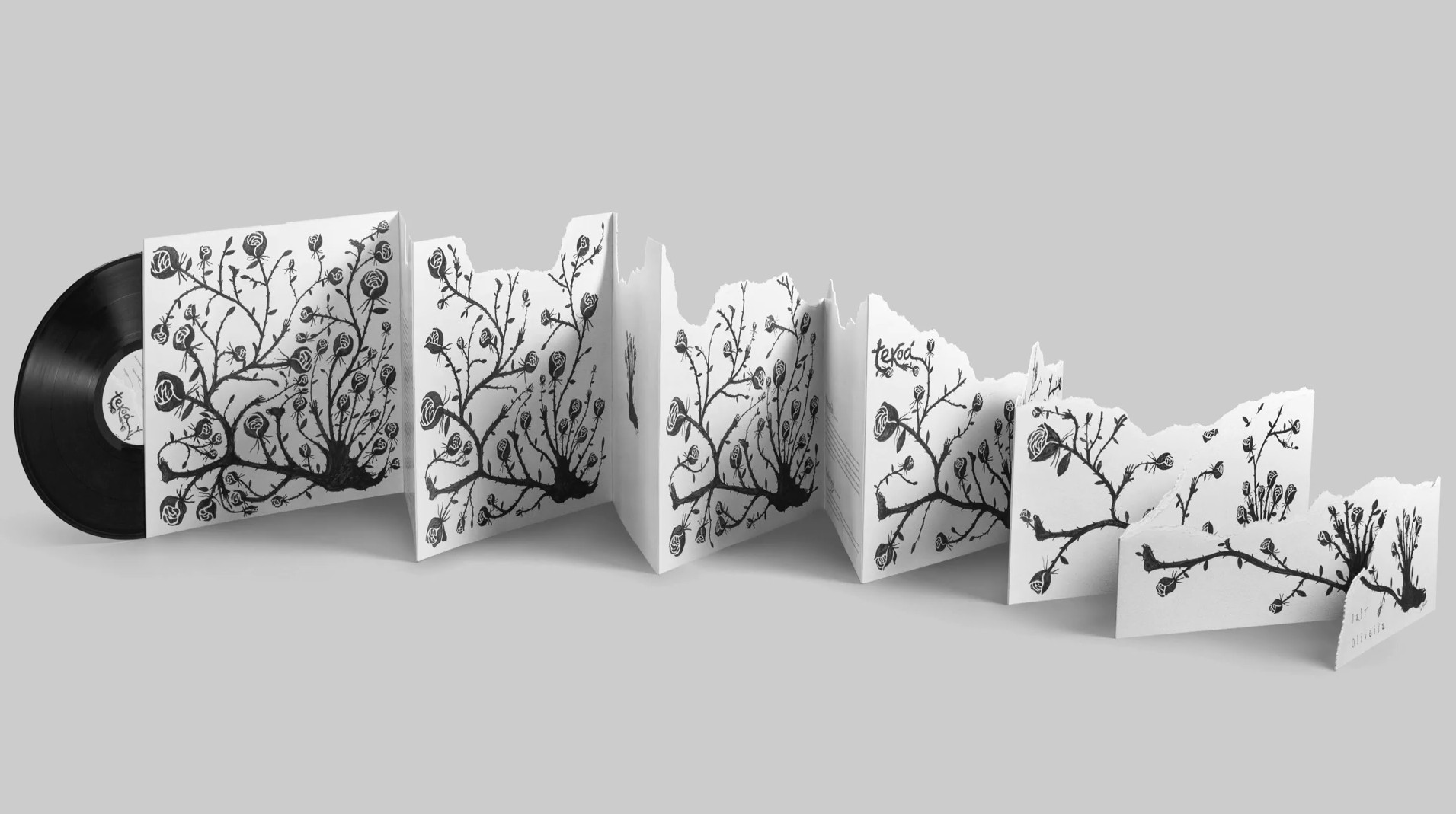 Jair Oliveira: Tekoá Music Album Digital Graphic Design • Ads of