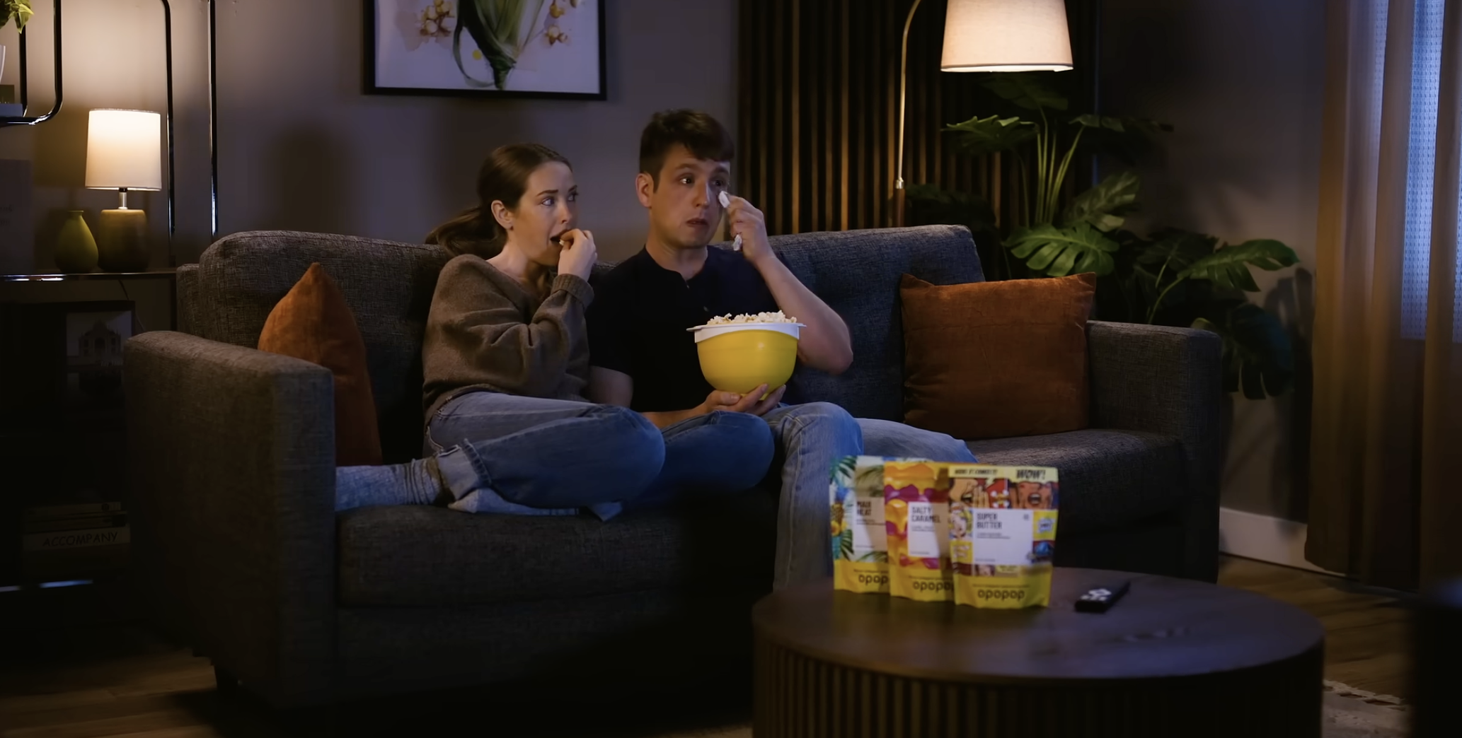 CAMPAIGN FOR FLAVOR WRAPPED™ POPCORN BRAND Image