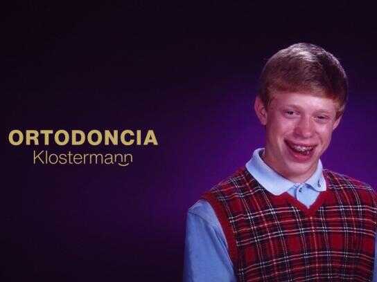 Bad Luck Brian promotes invisible braces