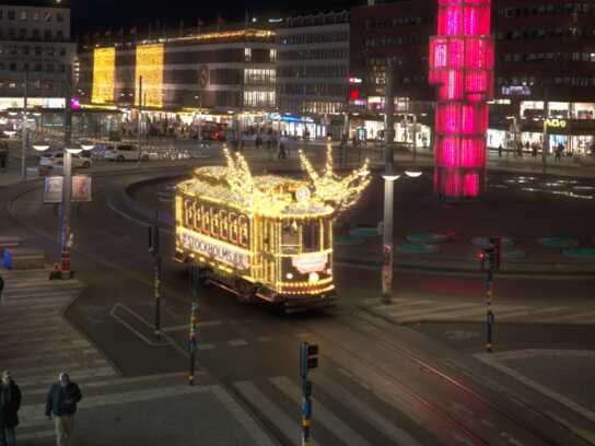 The Christmas Tram