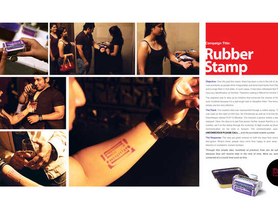 Rubber stamp