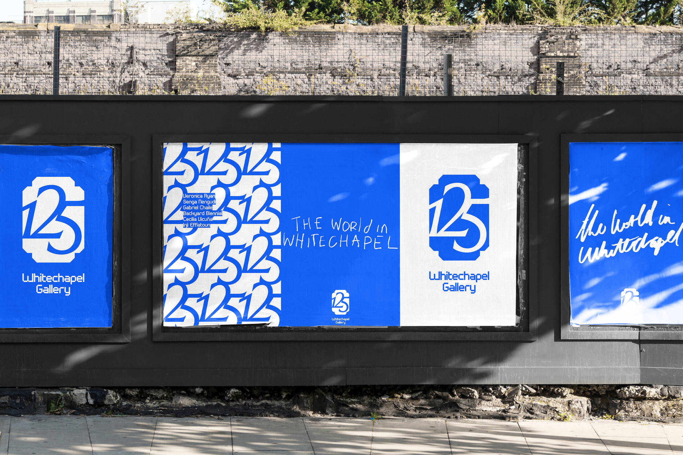 Whitechapel Gallery 125th anniversary visual identity – Creative 2