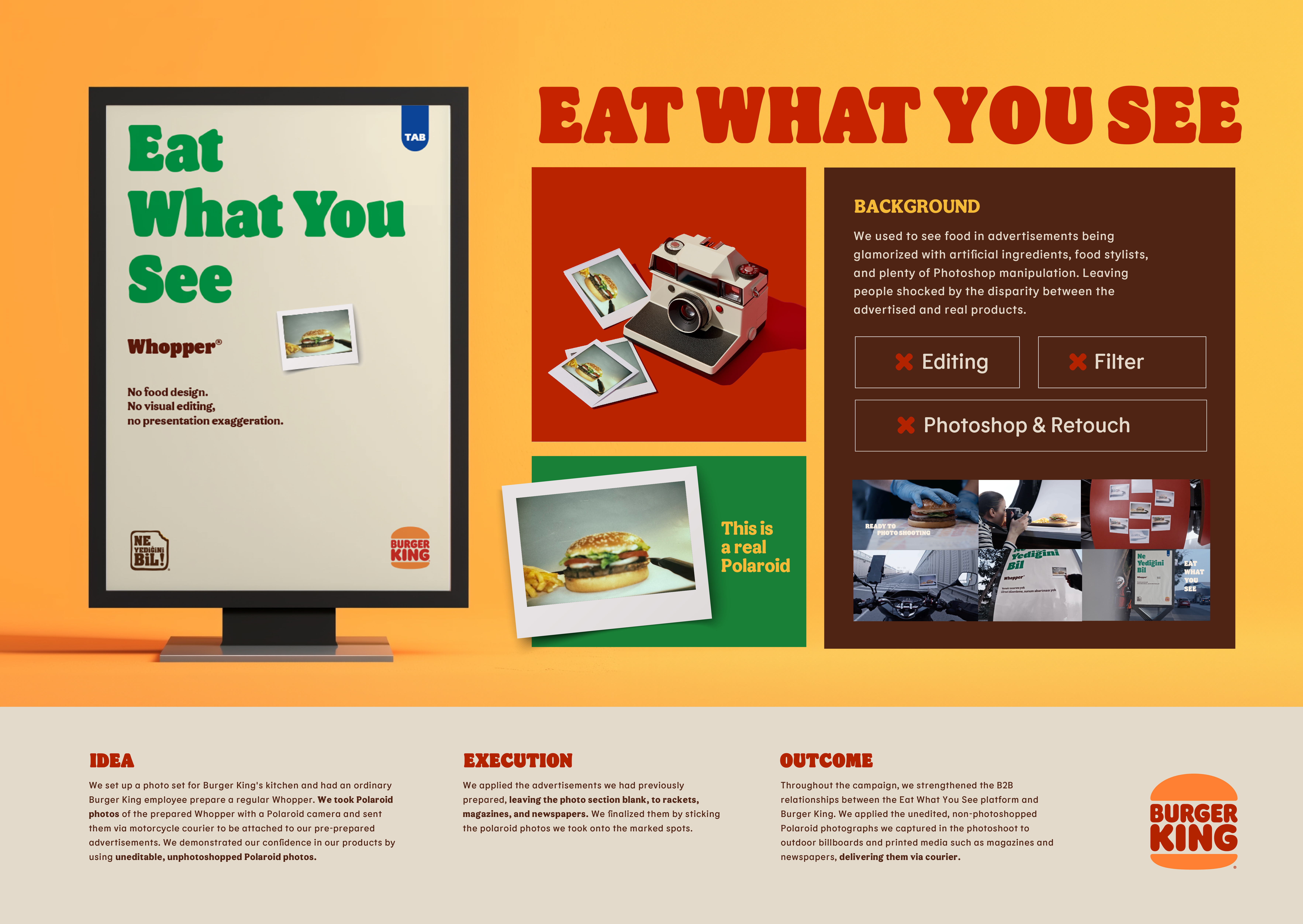 Burger King: Eat What You See Project • Ads of the World™ | Part of The  Clio Network