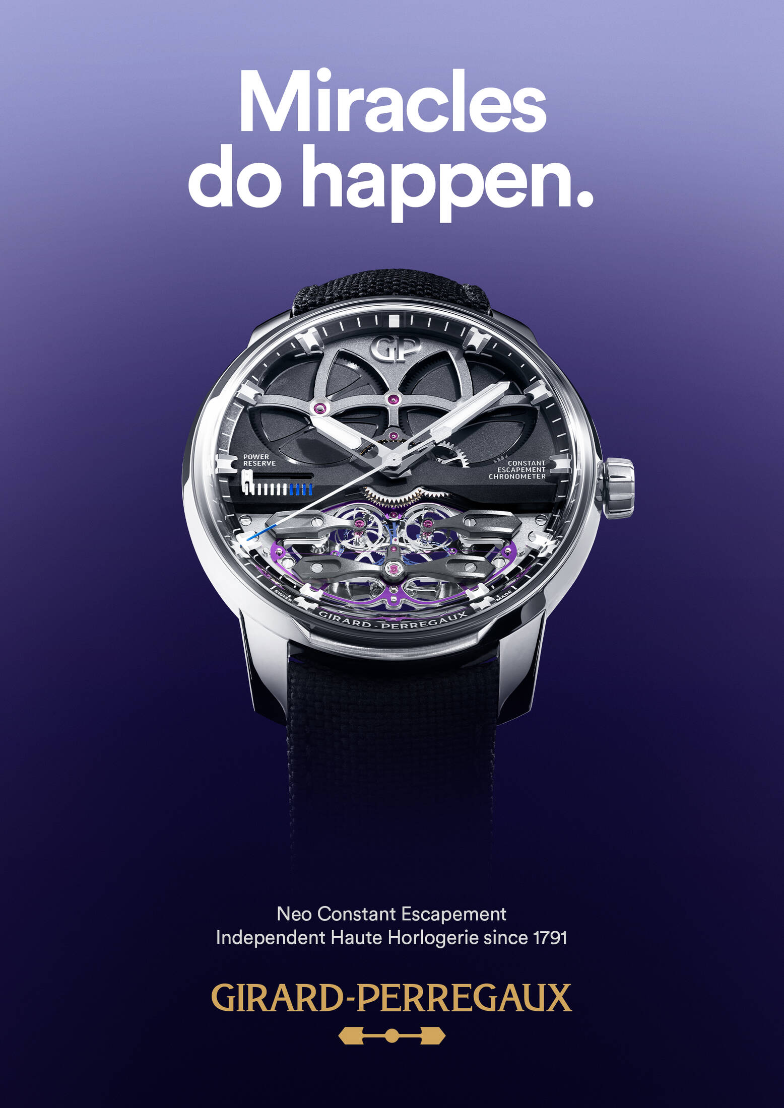 Girard-Perregaux: Five icons • Ads of the World™ | Part of The Clio Network