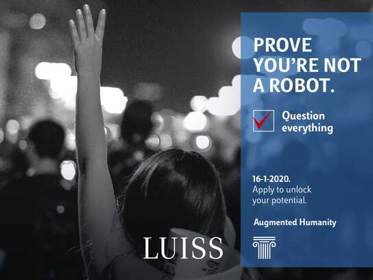 Prove you’re not a robot