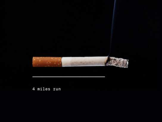 Think Before Smoking. Don't Ruin Your Performance.