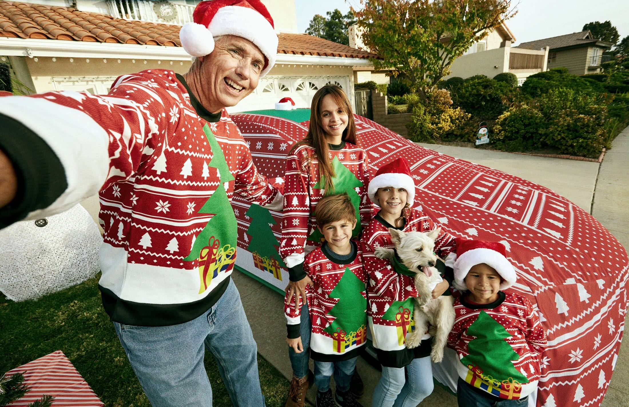 Toyota The world s first Ugly Xmas Sweater for a car Ads of the