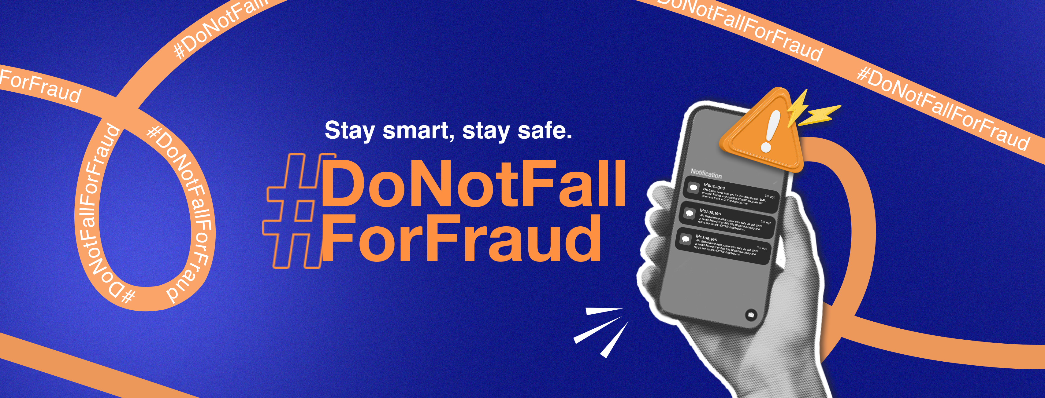 #DoNotFallForFraud - Visa Fraud Awareness Campaign  Image
