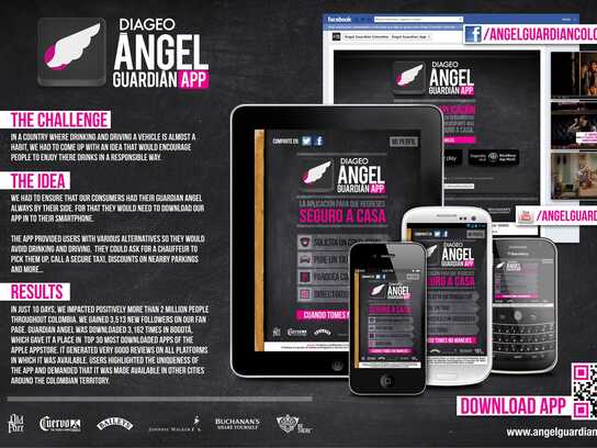 Don't Drink and Drive, Guardian Angel App