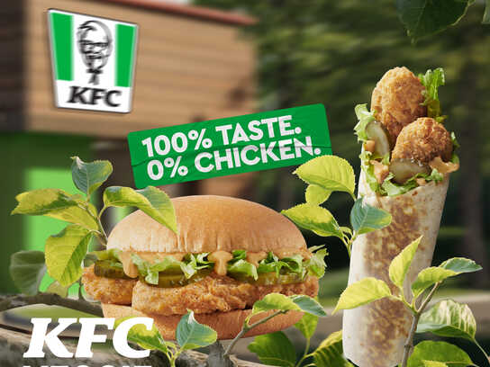 WORLD'S FIRST VEGETARIAN KFC RESTAURANT
