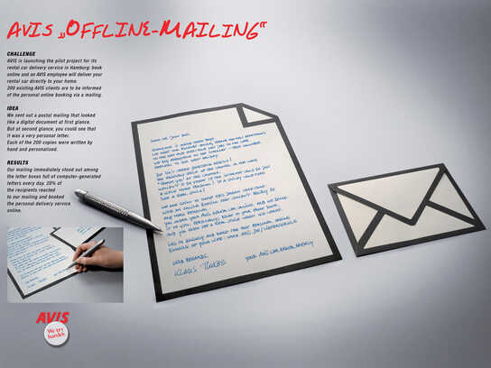 Offline-Mailing