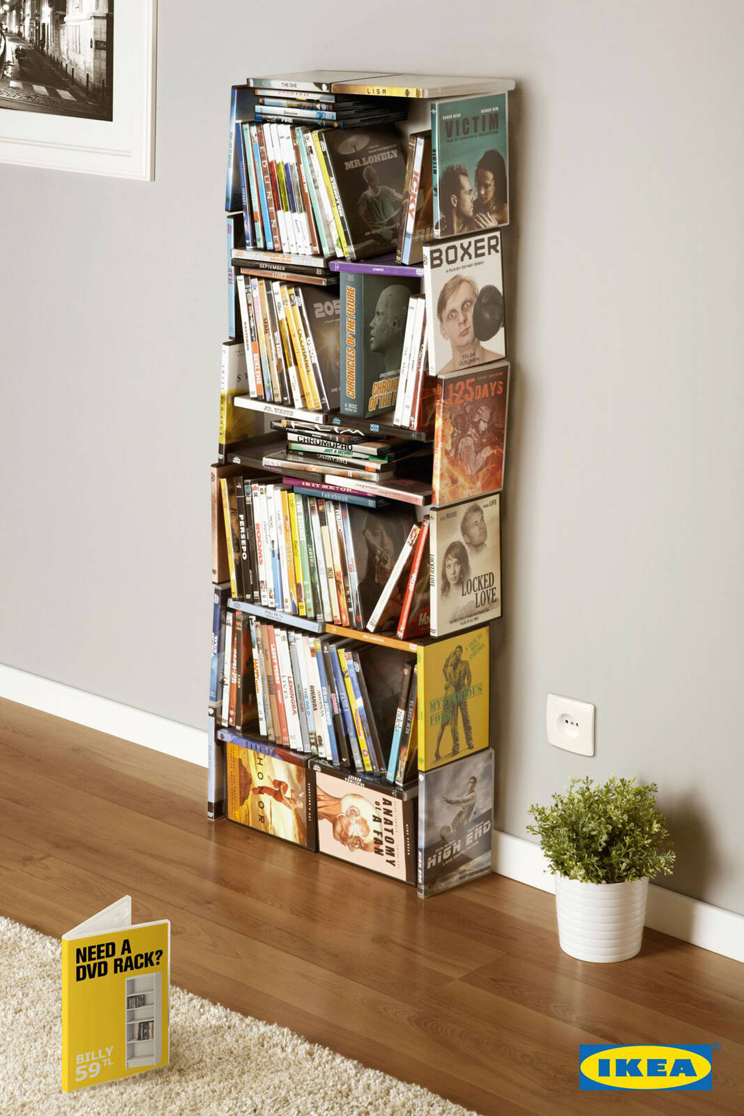 Cd on sale bookcase ikea