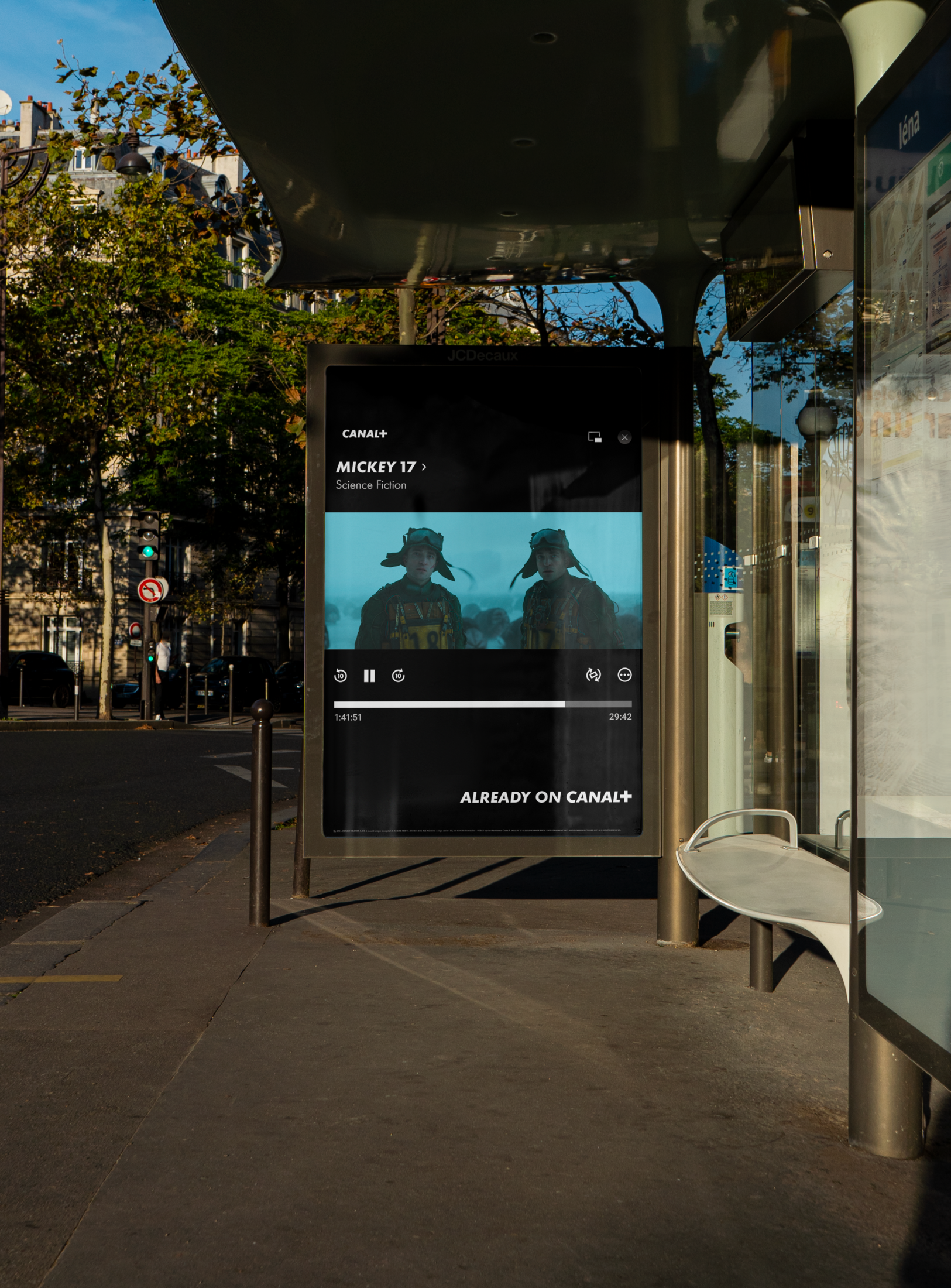 CANAL+ OOH campaign frame 3