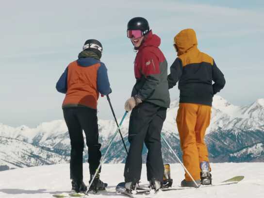 Latest “Ski on the Sunny Side” Ad Campaign