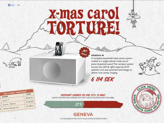 Xmas Carol Torture