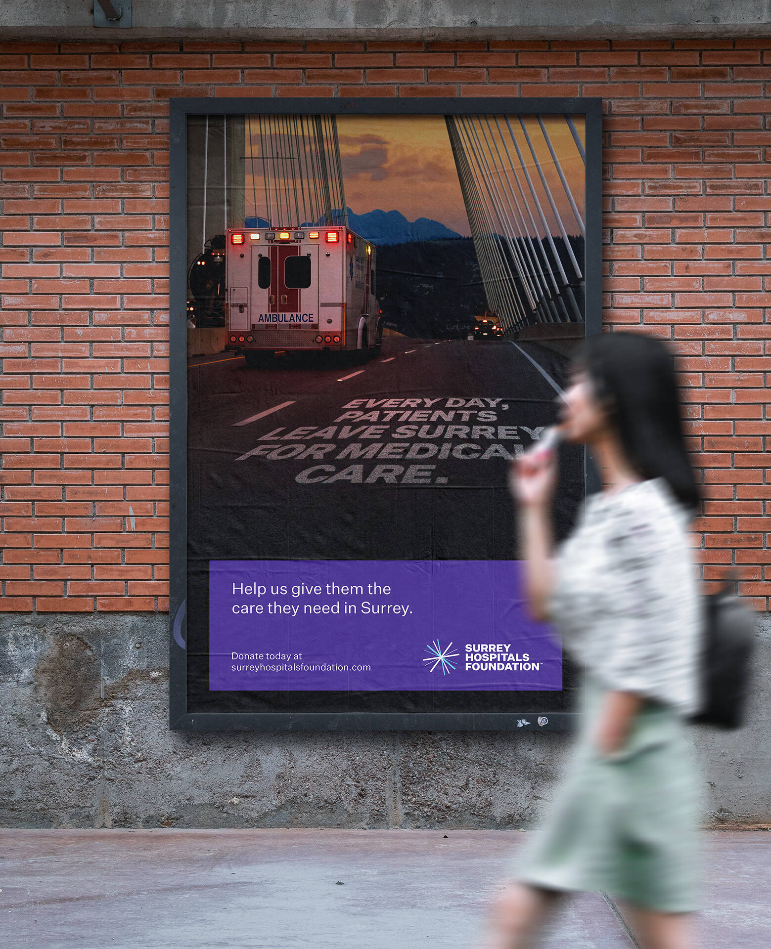 Surrey Hospitals Foundation: Keep it in Surrey • Ads of the World ...