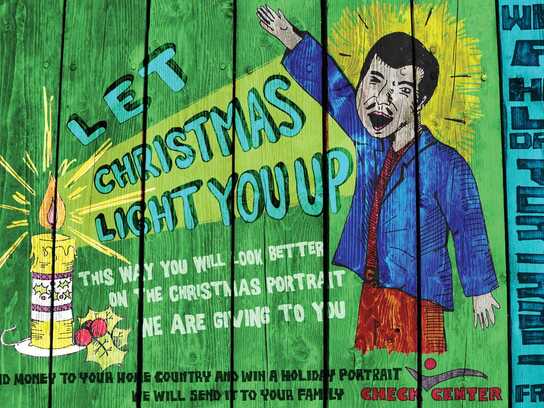 Holiday posters, Illuminated