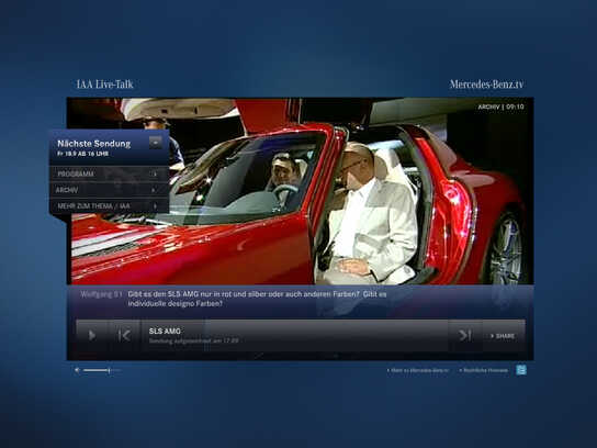 Mercedes-Benz IAA Live-Talk