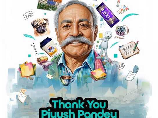 Thank you Piyush Pandey