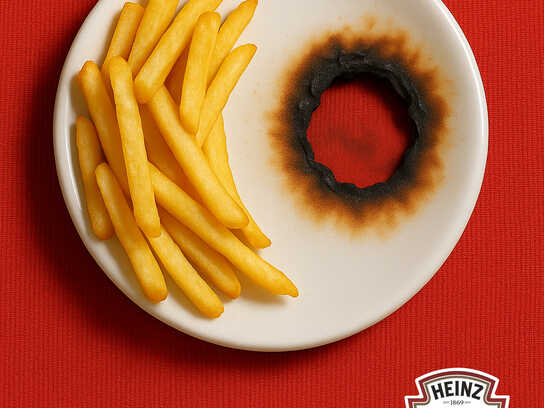 Heinz Burnt Plate – Fiery Chilli Ketchup (Spec Ad)