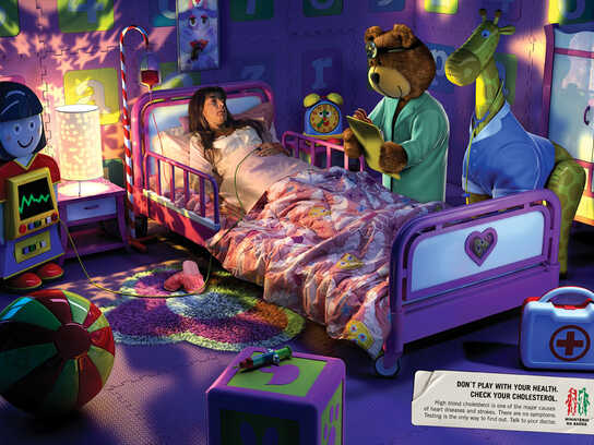 Campaign Against Cholesterol, Doctor Teddy Bear