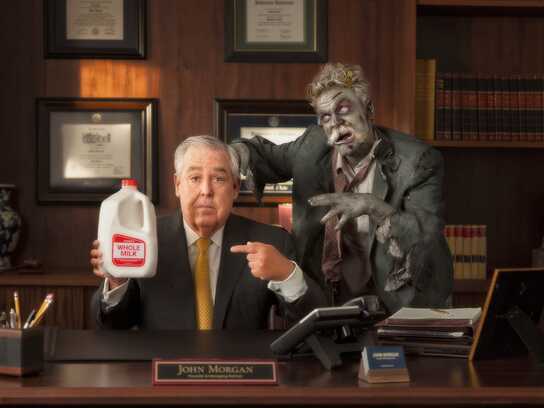 Morgan &amp; Morgan Parody Highlighting Zombie-Attracting Brain Benefits