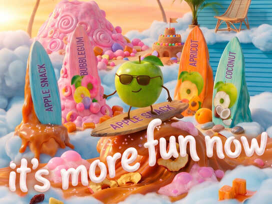 Brain Tank Created a New Design for the Garden Gadz FUN Apple Snack Range