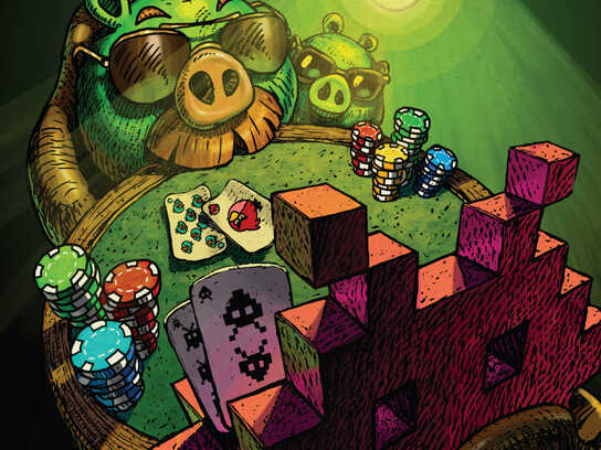 Cards, Jenga, Arm Wrestling