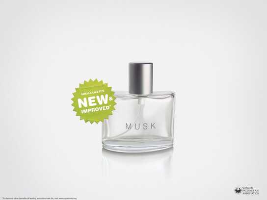 Anti-smoking, The musk