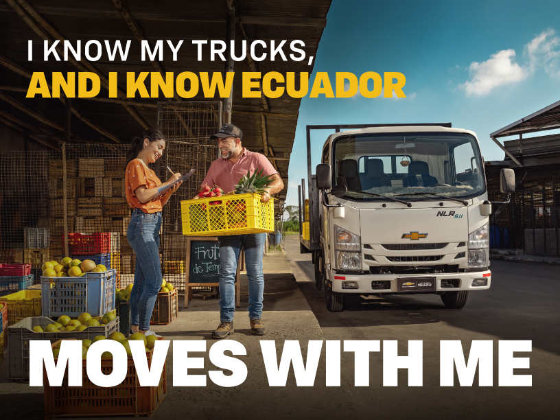Yo sí sé de camiones, y sé que Ecuador se mueve conmigo Image