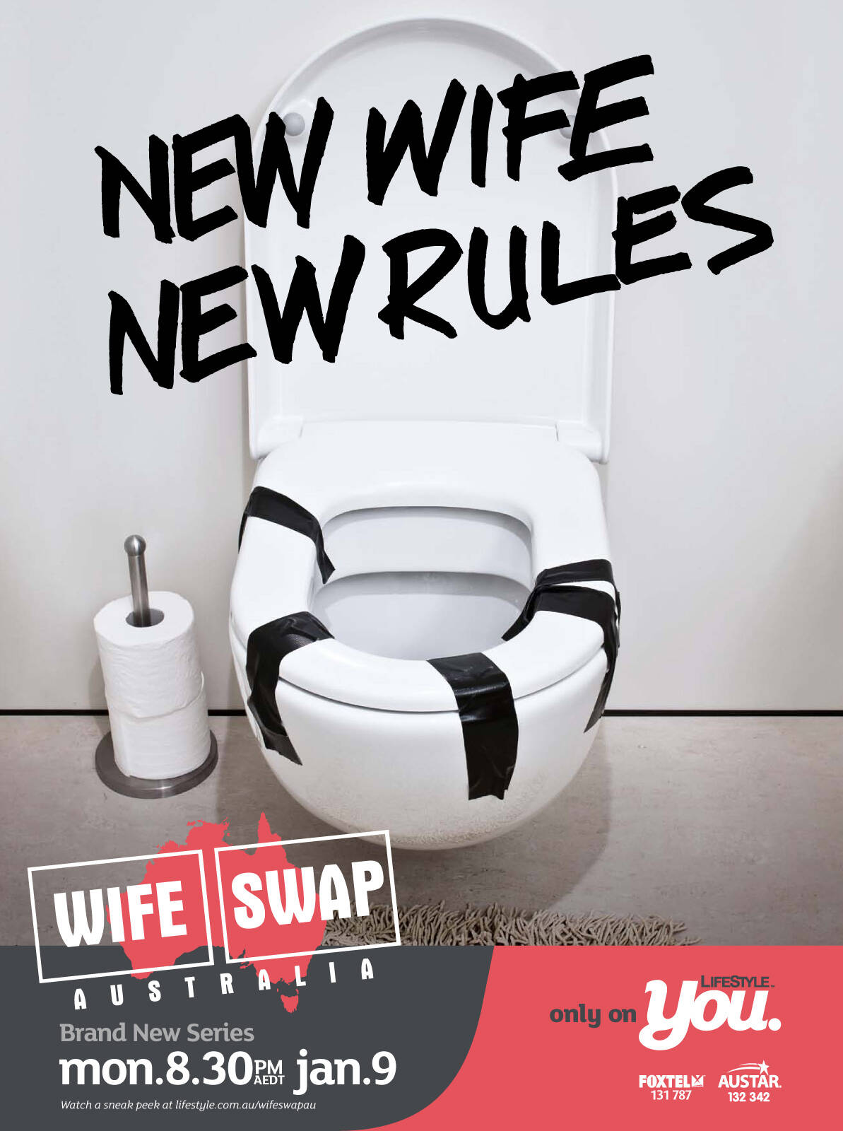 Wife Swap Tape, Toilet, Golf • Ads of photo