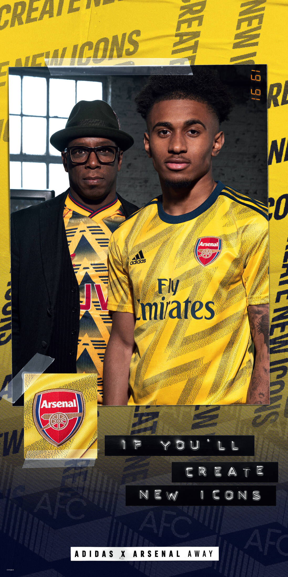 Adidas best sale arsenal ad