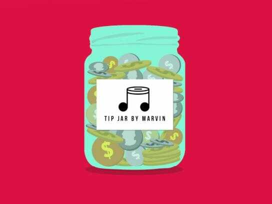 Tip Jar by Marvin